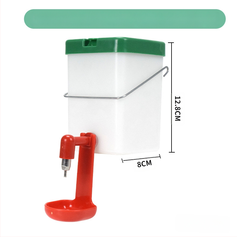 Bol nou pentru băut iepuri, fierbător etanș pentru animale de companie, dozator de apă potabilă super mare, fără demontare, irigare directă