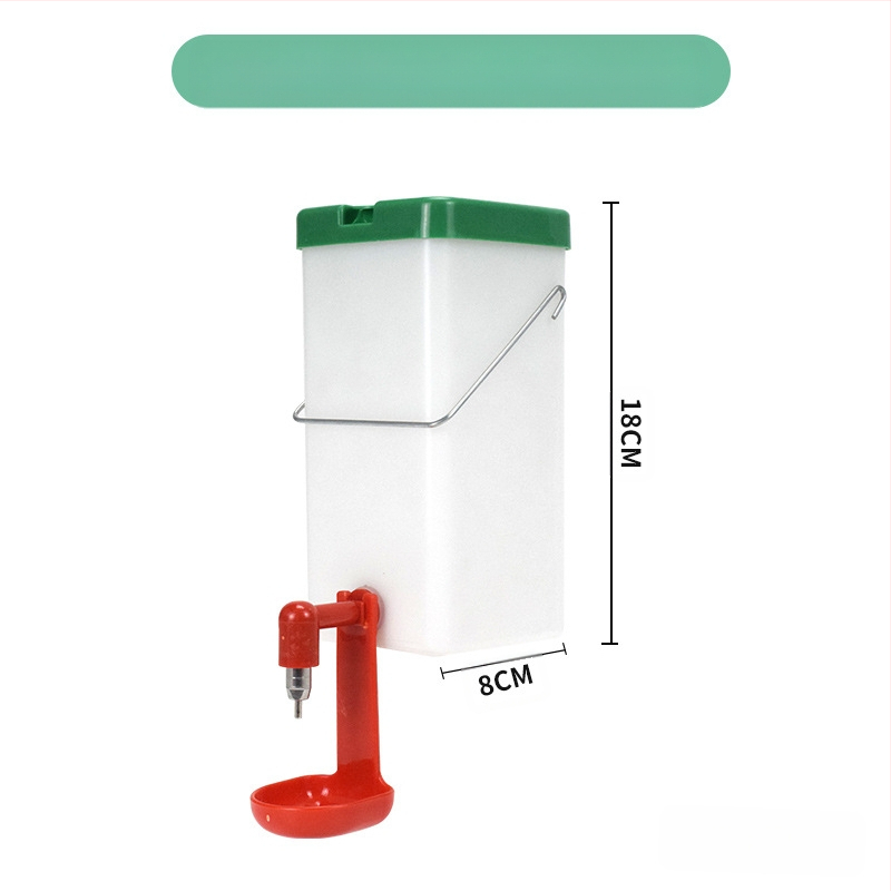 Bol nou pentru băut iepuri, fierbător etanș pentru animale de companie, dozator de apă potabilă super mare, fără demontare, irigare directă