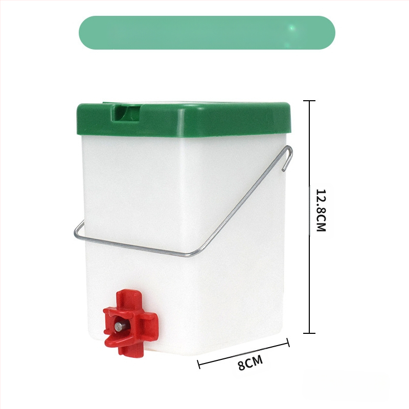 Bol nou pentru băut iepuri, fierbător etanș pentru animale de companie, dozator de apă potabilă super mare, fără demontare, irigare directă