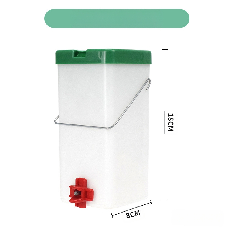 Bol nou pentru băut iepuri, fierbător etanș pentru animale de companie, dozator de apă potabilă super mare, fără demontare, irigare directă