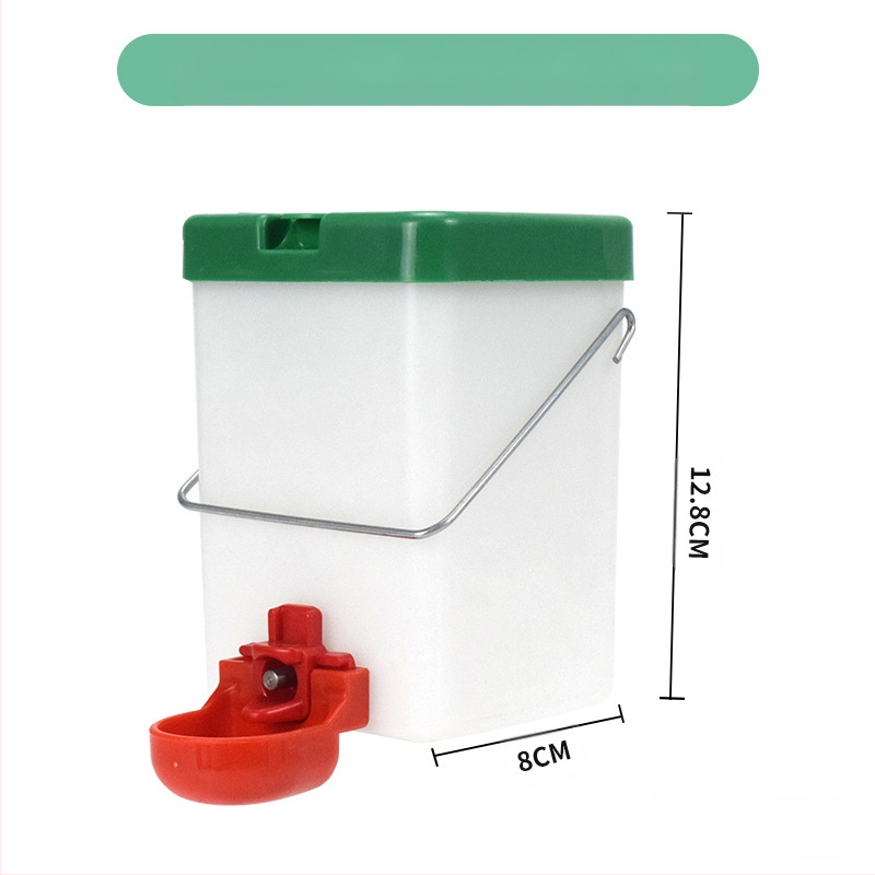 Bol nou pentru băut iepuri, fierbător etanș pentru animale de companie, dozator de apă potabilă super mare, fără demontare, irigare directă