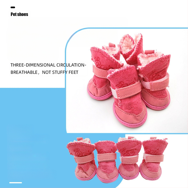 Kisállatcipő, hócipő, macskacipő, kutyacipő ősszel és télen, teddy csivava, báránygyapjú, pamut kutyacipő kellékek