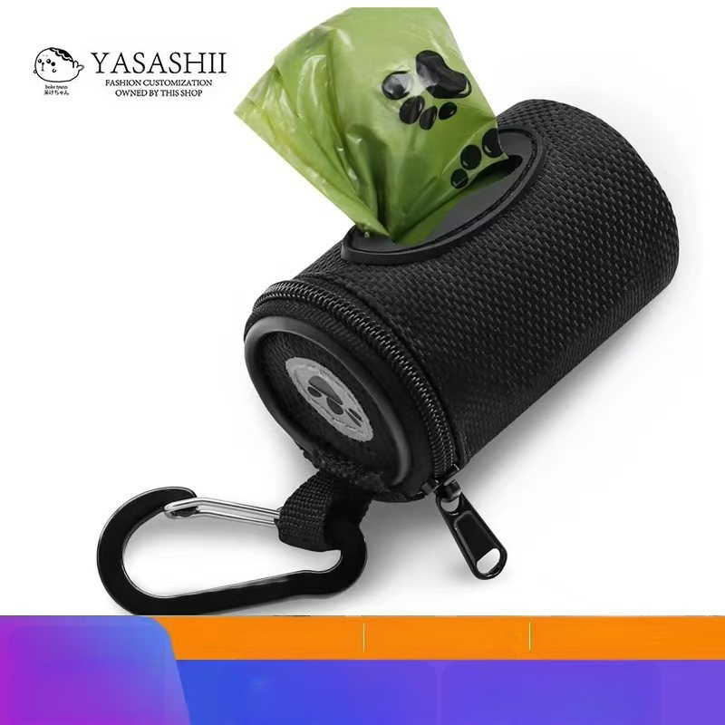 Νέα τσάντα σκουπιδιών για γάτες και σκύλους, βολική κρεμαστή τσάντα αποθήκευσης, αδιάβροχη, μικρή, στρογγυλή, φορητή, πολυλειτουργική τσάντα αποθήκευσης για σκύλους