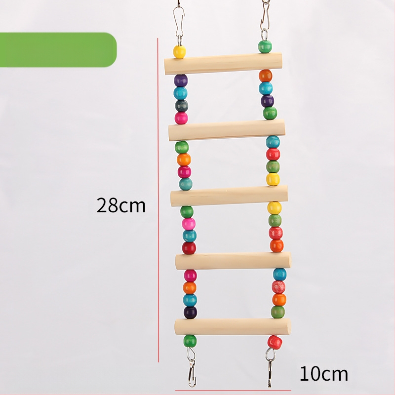 Играчка за папагали, тигрова кожа, божур, сюанфенг, клетка за дъвчене и катерене за птици, стълба, платформа, люлка, принадлежности за домашни любимци