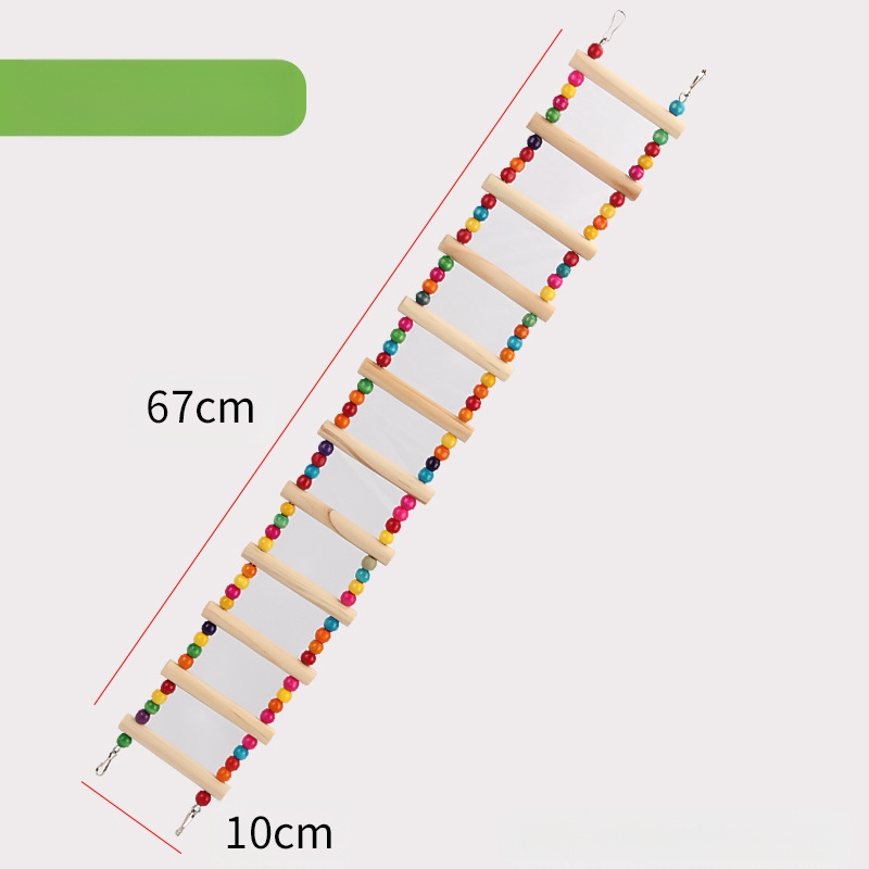 Играчка за папагали, тигрова кожа, божур, сюанфенг, клетка за дъвчене и катерене за птици, стълба, платформа, люлка, принадлежности за домашни любимци