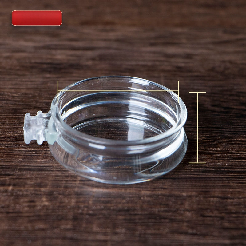 Pribor za jelo, kutija za vodu, okrugla zdjela za vodu, zdjela za hranu, prozirna staklenka za vodu, pribor za ptice, staklenka za hranu za ptice, plastična visokokvalitetna čaša za hranu, staklenka za hranu, čaša za vodu