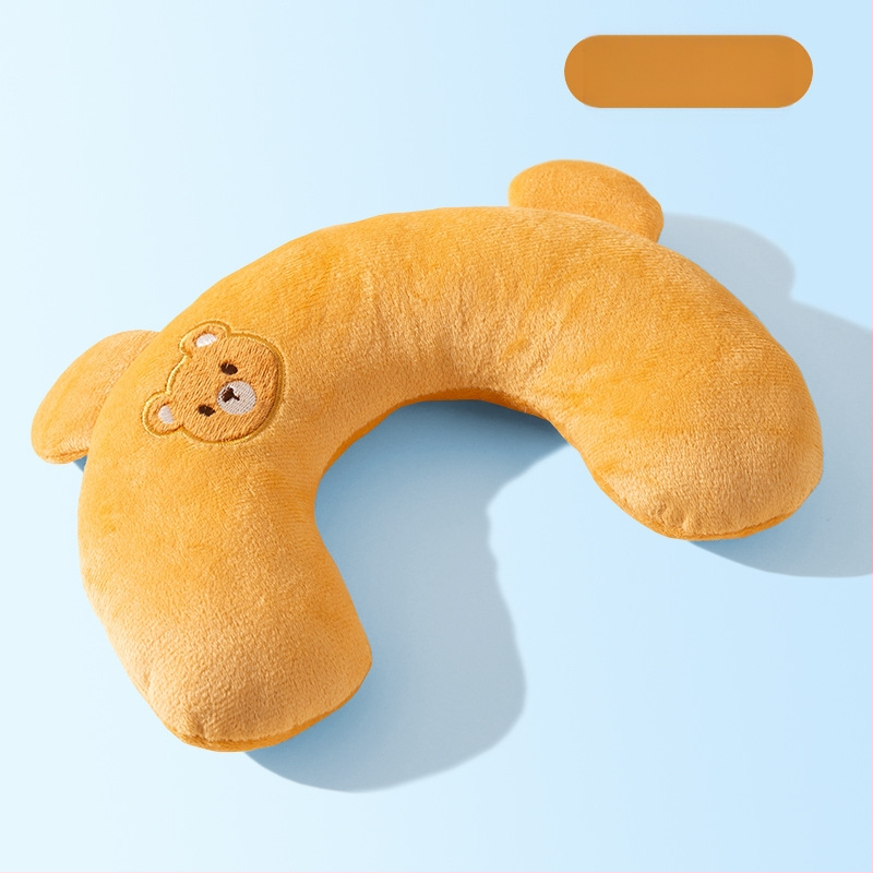 Univerzálny priedušný vankúš v tvare U s výšivkou pre psov, špeciálne pre domáce zvieratá Four Seasons, s výšivkou v tvare U pre mačky