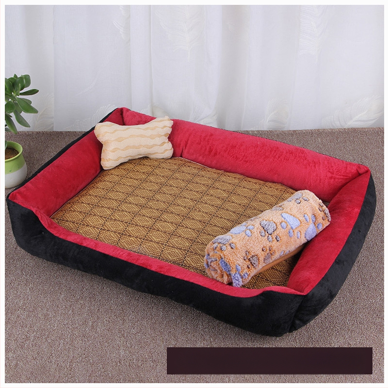 Фабрика на склад за домашни любимци, голямо гнездо за котки, златен ретривър, плюшено мече, топло, постелка за домашни любимци Four Seasons, домашни любимци на едро