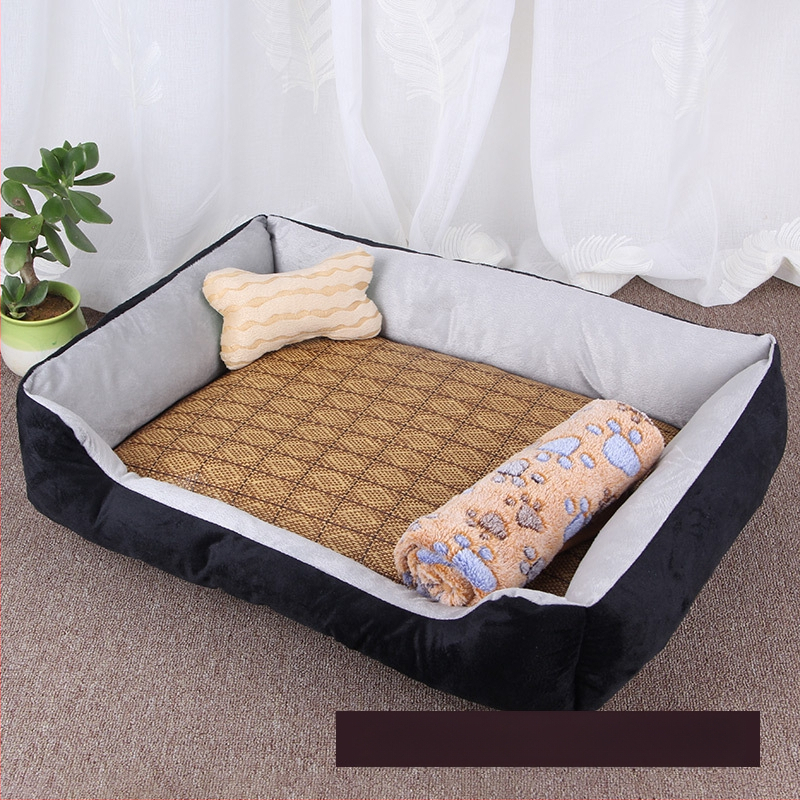 Фабрика на склад за домашни любимци, голямо гнездо за котки, златен ретривър, плюшено мече, топло, постелка за домашни любимци Four Seasons, домашни любимци на едро