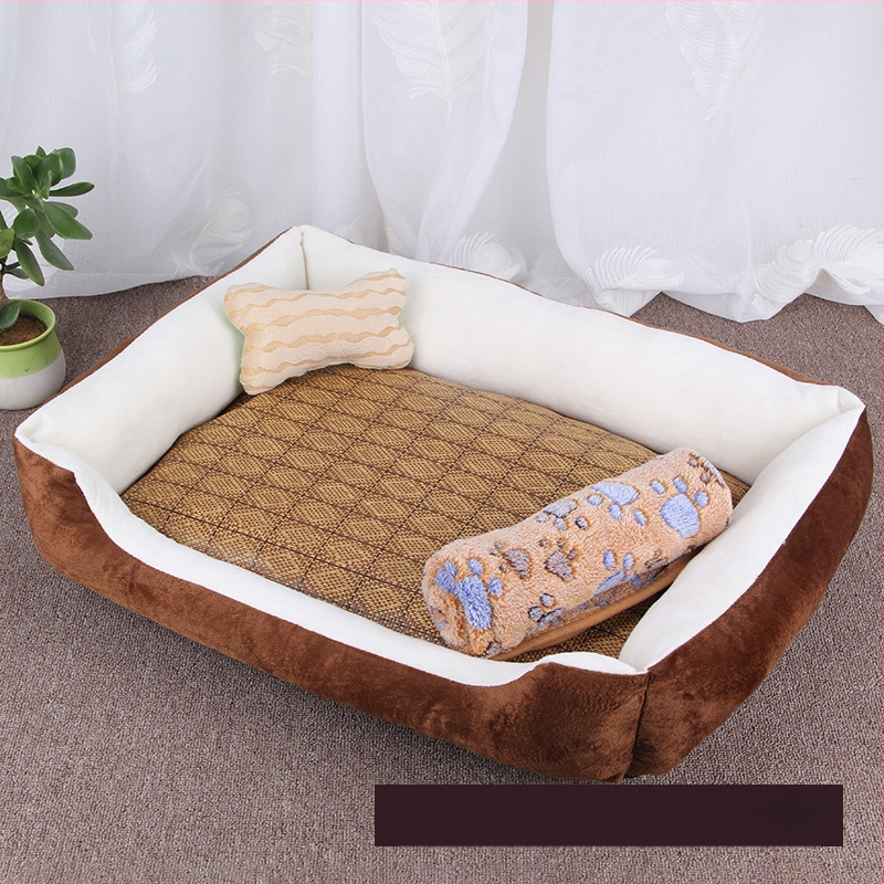 Фабрика на склад за домашни любимци, голямо гнездо за котки, златен ретривър, плюшено мече, топло, постелка за домашни любимци Four Seasons, домашни любимци на едро