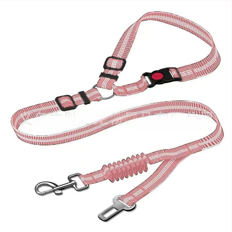 Višenamjensko vučno uže za kućne ljubimce, sigurnosni pojas za kućne ljubimce, sigurnosni pojas za pse u automobilu, uže za pse za velike pse, otporno na eksploziju