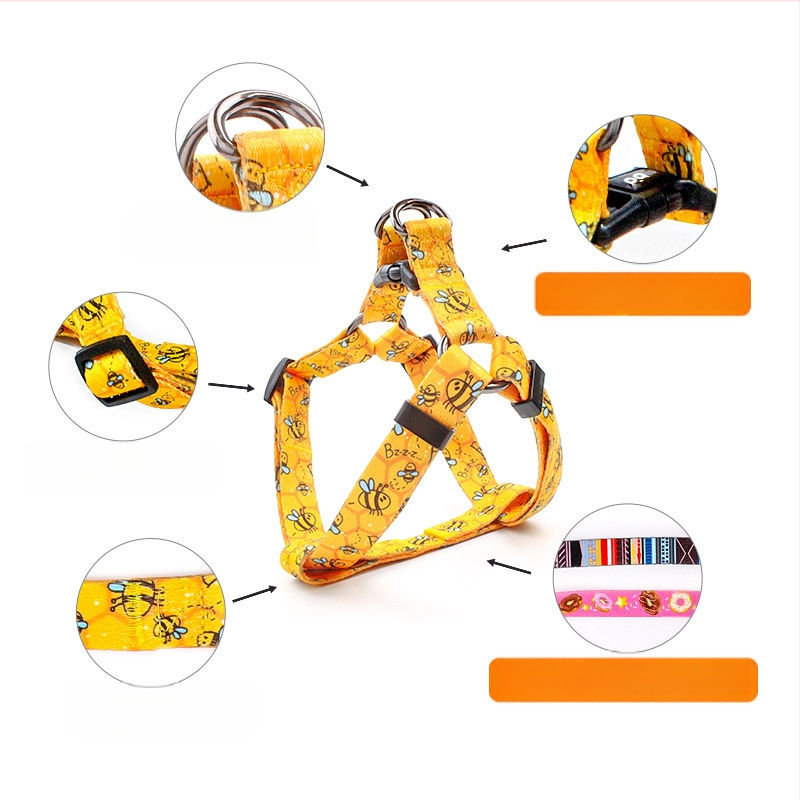 Трансграничен Amazon нов гръден колан за домашни любимци кучета с теглително въже на едро за домашни любимци кучешки гръден колан за кучета