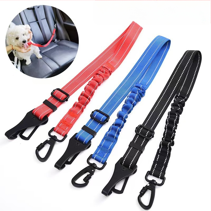 Универсален предпазен колан за домашни любимци за кучета, фиксирана катарама за безопасност на кола, въже за безопасност на кола, фиксирано теглещо въже против отлепване