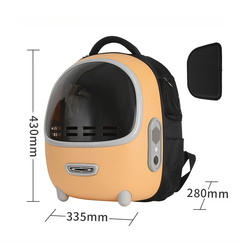 na zalihi veleprodaja ljetna svježa torba za mačke, super prozračna antistresna torba za mačke, prozirna kutija za zrak za kućne ljubimce na ramenu