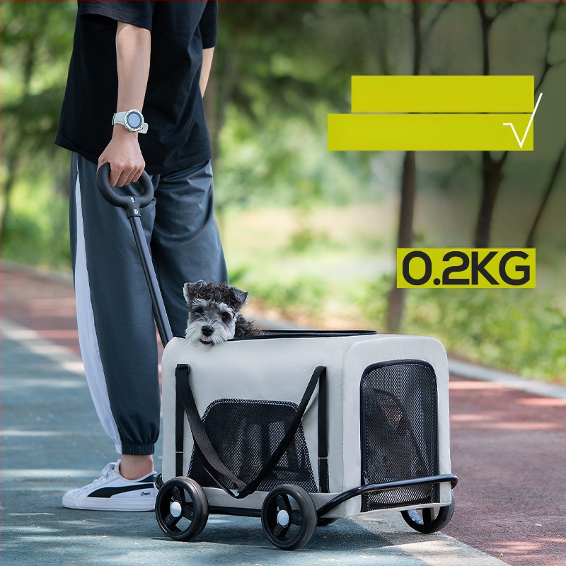 XZ Nova kolica za kućne ljubimce Teddy Bixiong za pse i kućne ljubimce, torba za izlazak, sklopiva i prijenosna