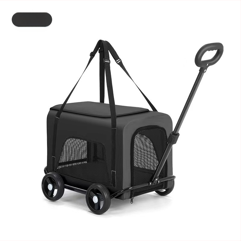 XZ Nova kolica za kućne ljubimce Teddy Bixiong za pse i kućne ljubimce, torba za izlazak, sklopiva i prijenosna