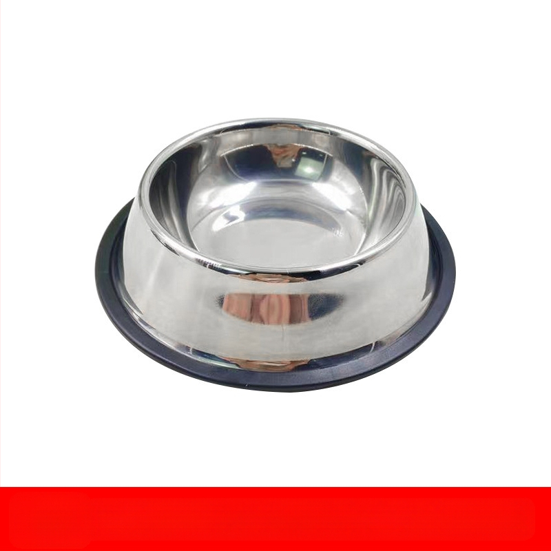 Купа за кучета от неръждаема стомана, антидетонираща купа за кучета, голяма хранилка за кучета, голяма купа за кучета