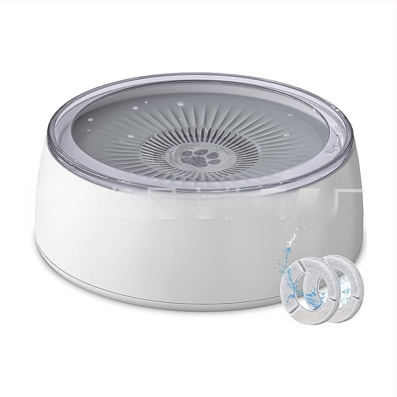 Noul bol de apă pentru animale de companie de mare capacitate de 3L de la Amazon, cu gură neumedată și anti-șoc, plutitor pentru animale de companie, bol cu hrană lentă