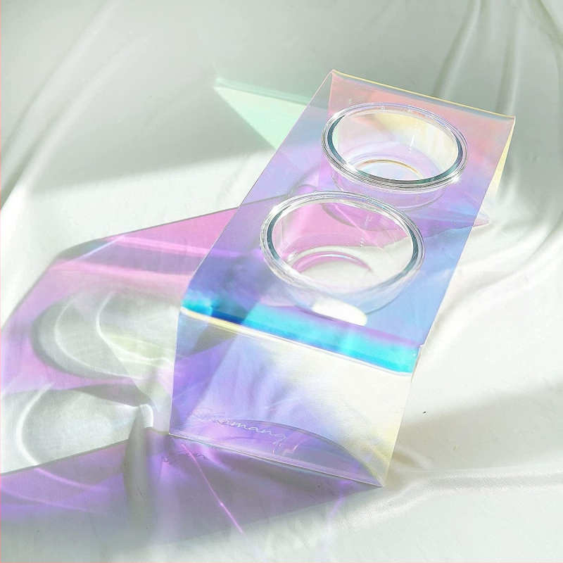 Bol pentru animale de companie Amazon, bol pentru câini, bol pentru pisici, bazin pentru hrană, suport acrilic pentru depozitare, suport pentru depozitare umedă și uscată, alimentator separat