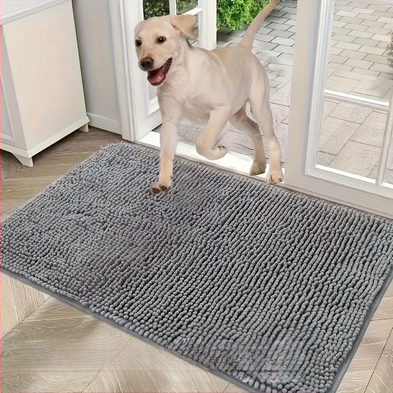 Piiriülene lemmikloomade šenill-vannitoa ukse imav põrandamatt vannitoa jalamatt tualett libisemiskindel sissepääsuuks koju