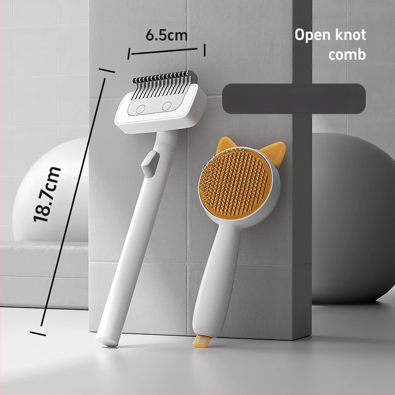 Χτένα για ξεκόλλημα κατοικίδιων Λεπτή χτένα Χτένα για σκύλο Χτένα για γάτες Χτένα αποτρίχωσης Χτένα αποτρίχωσης για σκύλους και γάτες Χτένα αποτρίχωσης για σκύλους και γάτες