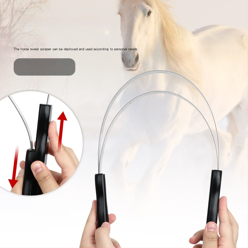 Hobusevarustus sakiline hobuse higikraapimisraud higikraapimisvahend hobuse vee kraapimisvahend sügelusvahend hobuse puhastusvahend higikraapimisvahend hobuse ratsavarustus