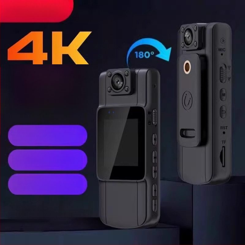 Prekogranična 4K Ultra HD kamera sa zaslonom, WiFi snimačem, video kamerom za nošenje na prsima, za sportsku vožnju i DV-om