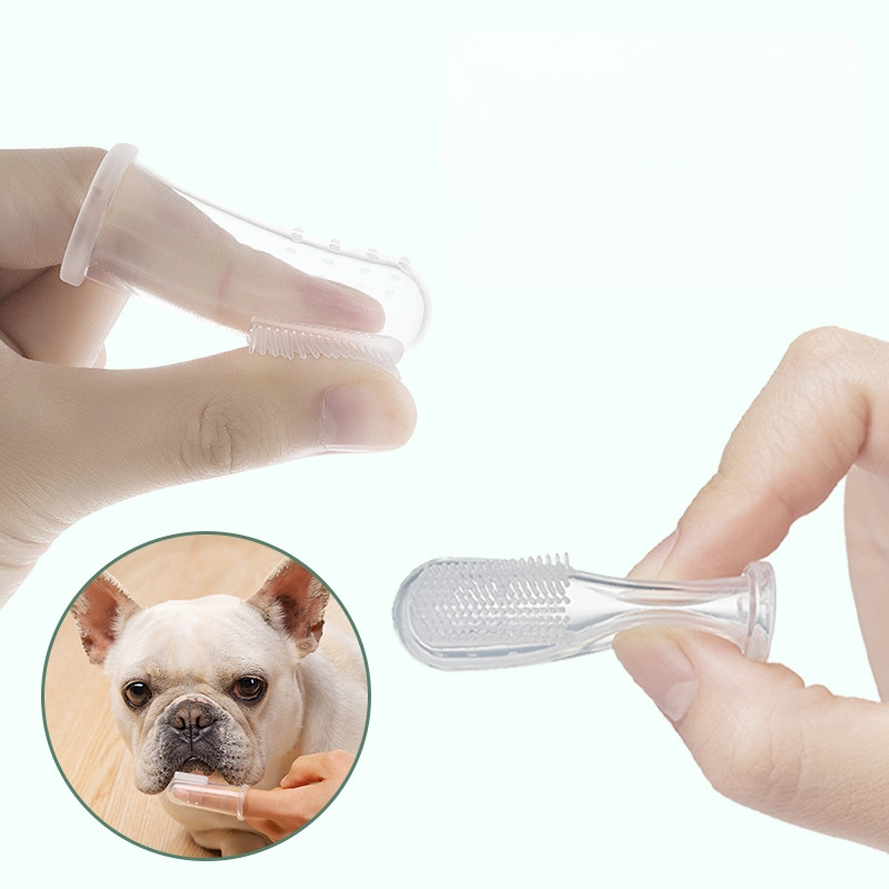 Οδοντόβουρτσα σιλικόνης για κατοικίδια με άρωμα Ferret, 8 τεμάχια, απαλή, μη επιβλαβής οδοντόκρεμα για τα ούλα, καθαρίζει και λευκαίνει