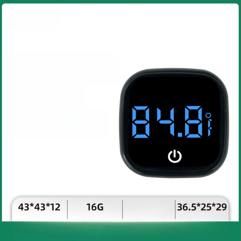 Akvariumo vandens temperatūros matuoklis, akvariumo žuvų bako termometras, LED mini elektroninis skaitmeninis termometras, tarpvalstybinis naujas termometras