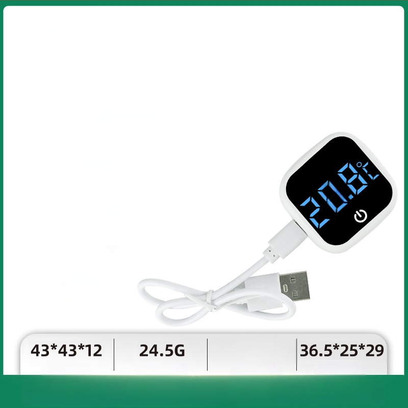 Akvariumo vandens temperatūros matuoklis, akvariumo žuvų bako termometras, LED mini elektroninis skaitmeninis termometras, tarpvalstybinis naujas termometras