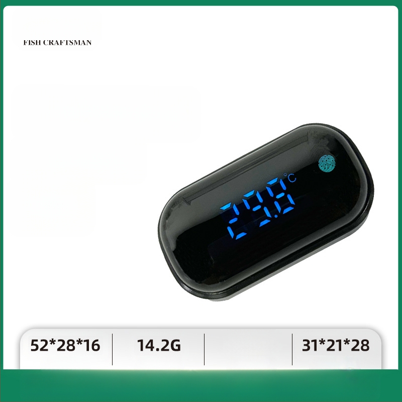 Akvariumo vandens temperatūros matuoklis, akvariumo žuvų bako termometras, LED mini elektroninis skaitmeninis termometras, tarpvalstybinis naujas termometras