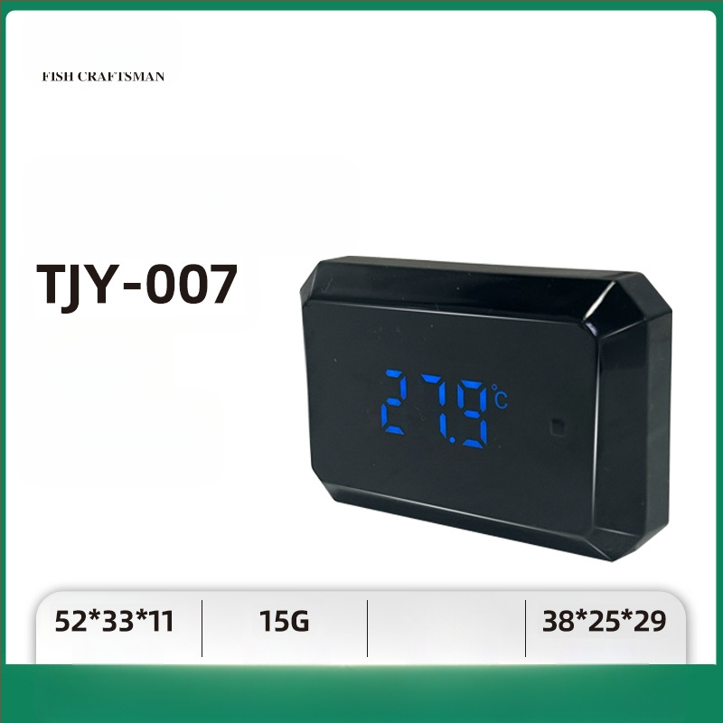 Akvariumo vandens temperatūros matuoklis, akvariumo žuvų bako termometras, LED mini elektroninis skaitmeninis termometras, tarpvalstybinis naujas termometras