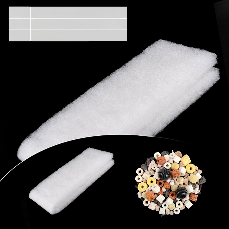 Žuvų akvariumo filtro medvilnė, didelio tankio juoda, sutirštinta biocheminė medvilnė, vandens valymo rotango medvilnė, vėžlių akvariumo filtro medžiaga, filtro kempinė