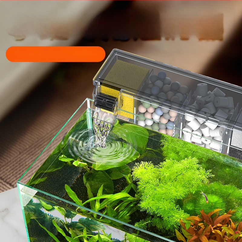 Akvariumo filtras, mažas išorinis krioklys, prie sienos tvirtinamas vėžlių filtras, mažas trijų viename filtras, tylus vandens siurblys, vandens valymo cirkuliacinis siurblys