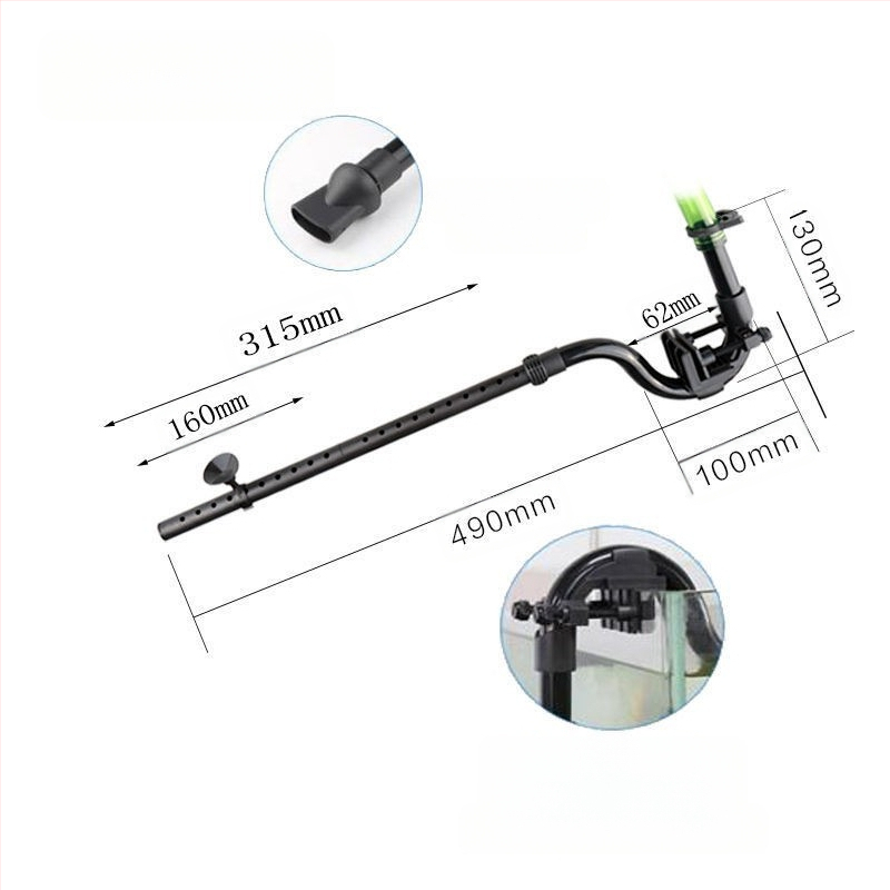 Самоделен филтърен варел, модификация на филтър, твърда тръба, кутия за капки, аксесоари за варел, аквариум, външна смукателна тръба, изходна тръба, тръба за оттичане на дъждовна вода