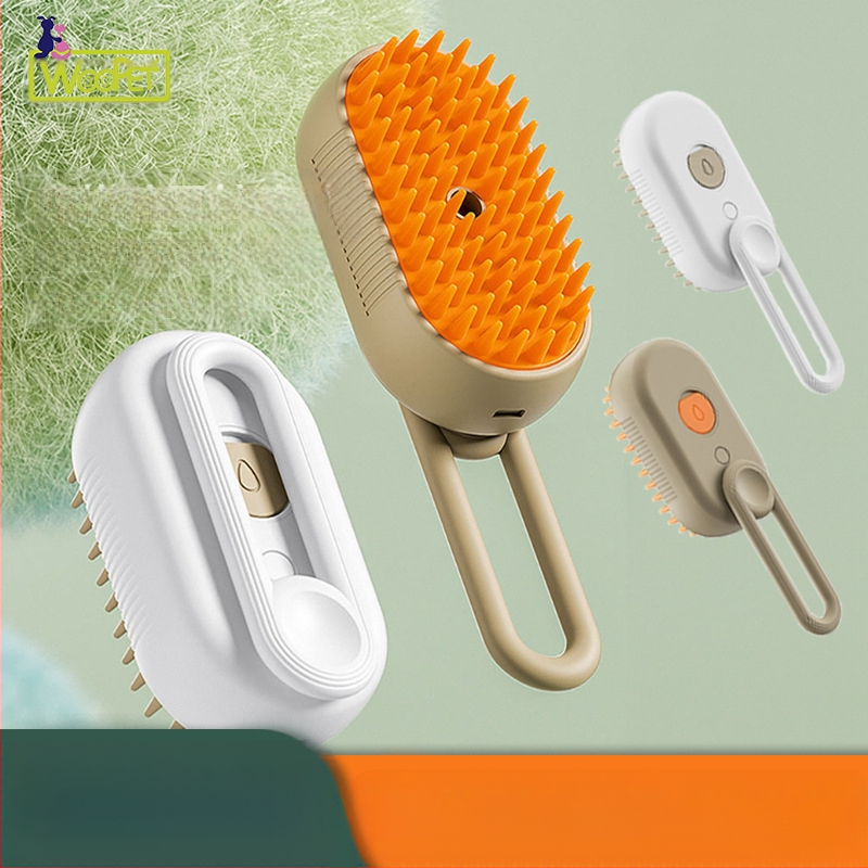Prekogranični novi češalj za kućne ljubimce, električni češalj za masažu s raspršivačem, raspršivač s jednim klikom, protiv leteće dlake, masažna kupka na veliko