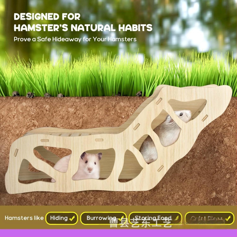 Drvene ljestve za hrčke, izbjegavanje stepenica, kućica za tunel, zlatni medvjed, igračka za penjanje, brezov lučni most, rupa u drvetu, proizvodi za uređenje okoliša