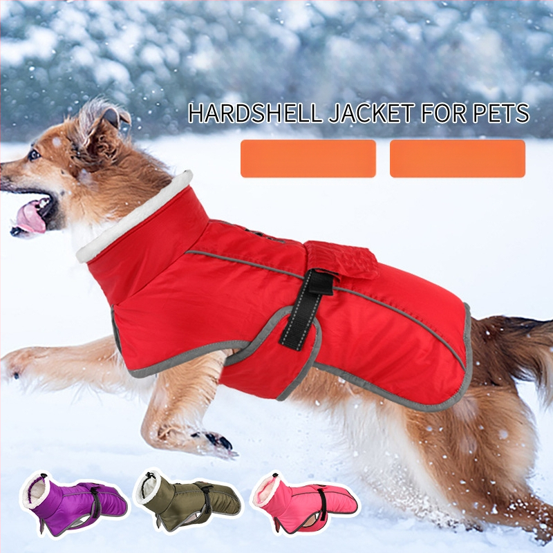 Дрехи за домашни любимци, дрехи с памучна подплата, на едро, зимни, за големи кучета, голдън ретривър, френска кофа, корги, топли дрехи за кученца