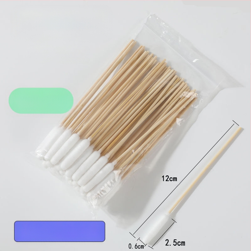 Medvilnės tamponėlis augintiniams, medvilnės tamponėlis katėms ir šunims, universalus ausų, odos ir išangės valymo vaistas, dvejopo naudojimo medvilnės tamponėlis, ypač didelis medvilnės galvos bambuko lazdelės formos vatos tamponėlis