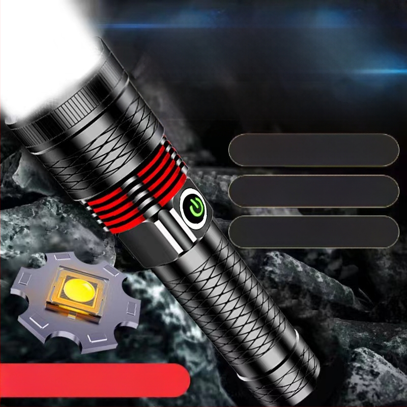 Tarpvalstybinis baltas lazerinis žibintuvėlis su priartinimo nuotoliniu lauko apšvietimu avarinis žibintuvėlis su aliuminio lydinio žibintuvėliu, didmeninė prekyba