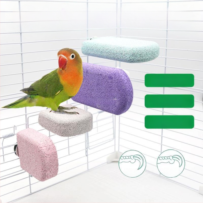 Stanica za mljevenje kandži papagaja za sladoled, štapić za tigrovu kožu, Xuan Feng božur, kljun za mljevenje, igračka za ptice, kavez za ptice, posebna platforma, pribor, pribor