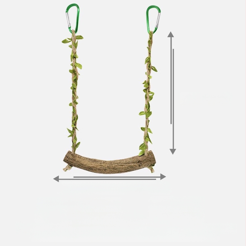 Klietka pre vtáky, terénne úpravy, papagájová hojdačka, hračka na perlové lezenie, interaktívny rebrík, proti uhryznutiu, brúsny pazúr, krúžky na uhryznutie z masívneho dreva