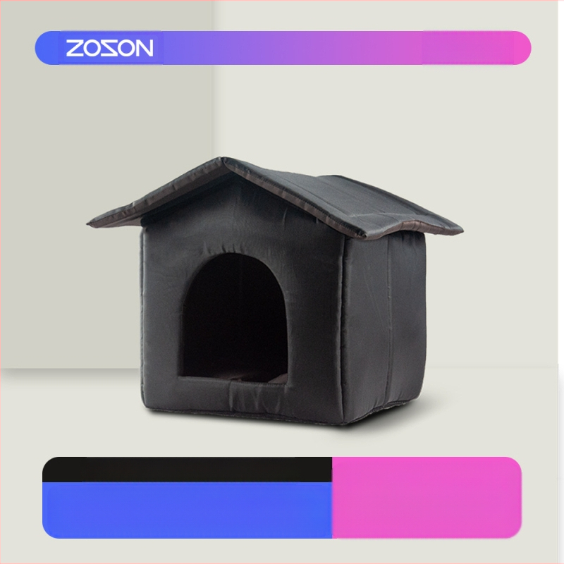 Ζεστή αδιάβροχη φωλιά αδέσποτης γάτας εξωτερική γάτα σπίτι κατοικίδιο χειμώνα κλειστό αδιάβροχο εξωτερικό κλουβί χονδρικής