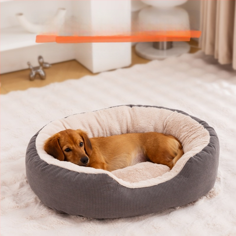 Veleprodaja zimskih baršunastih gnijezda za kućne ljubimce, uklonjivih i perivih, otpornih na ogrebotine i habanje, toplih, kordurojskih zimskih gnijezda za pse