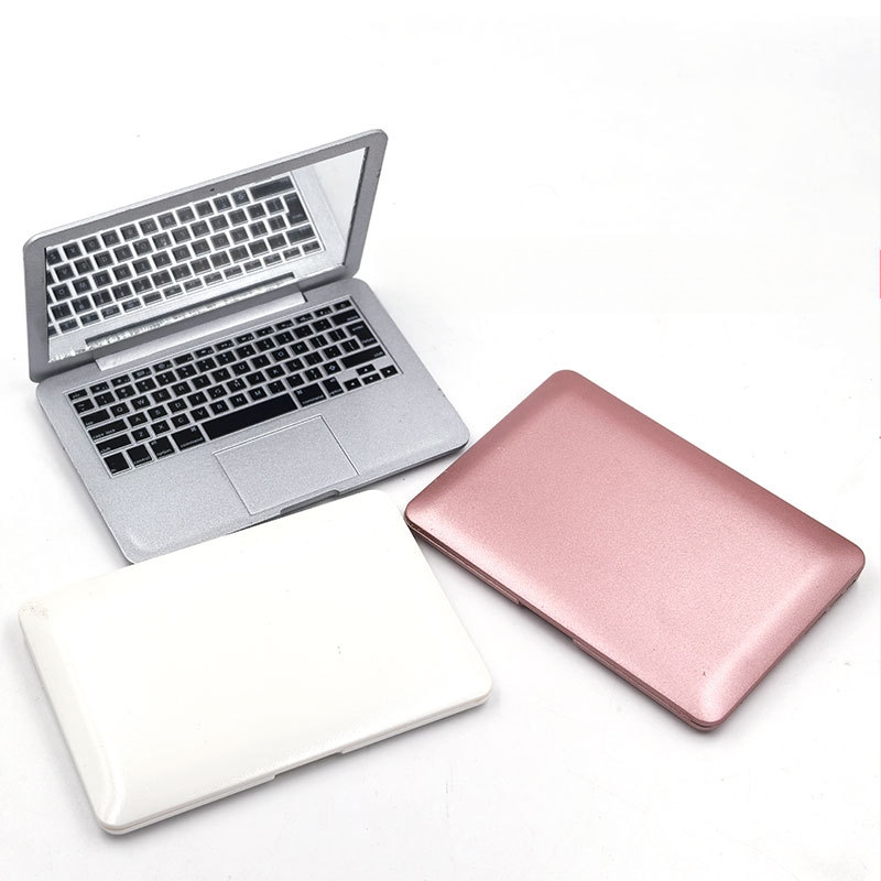 Laptop sminktükör személyiség hordozható mini sminktükör levegős tükör