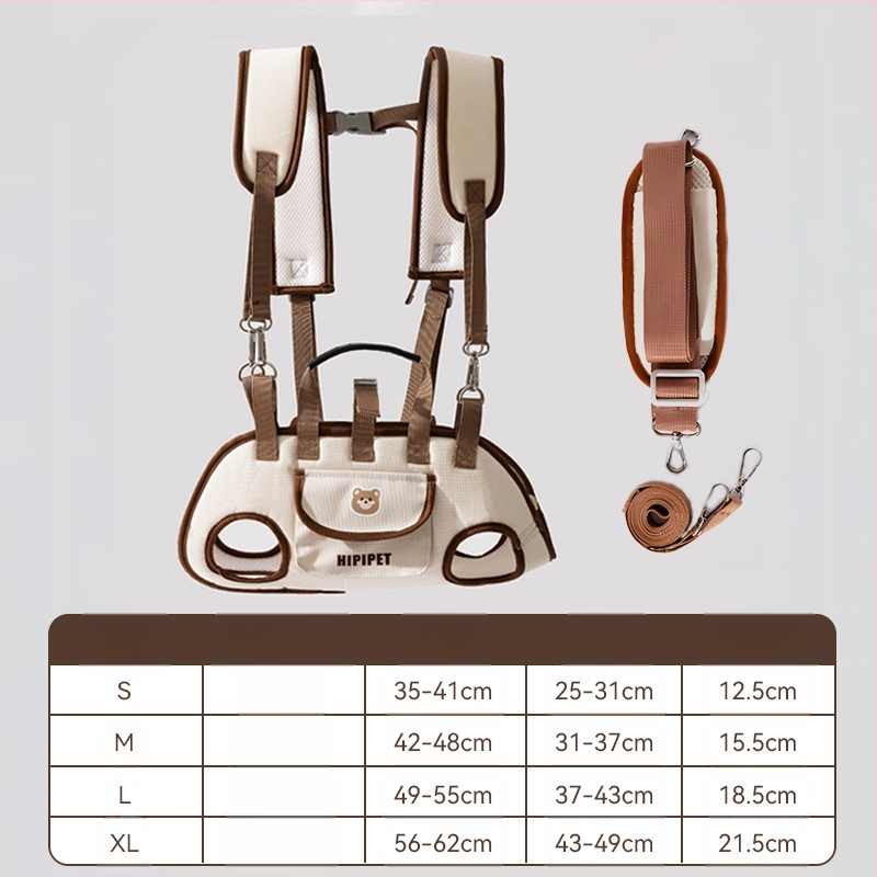 Σακίδιο πλάτης για σκύλους, μικρή τσάντα χειρός με χιαστί φερμουάρ για σκύλους και γάτες, τσάντα ώμου, τσάντα για εκδρομές κατοικίδιων, τσάντα βόλτας σκύλου