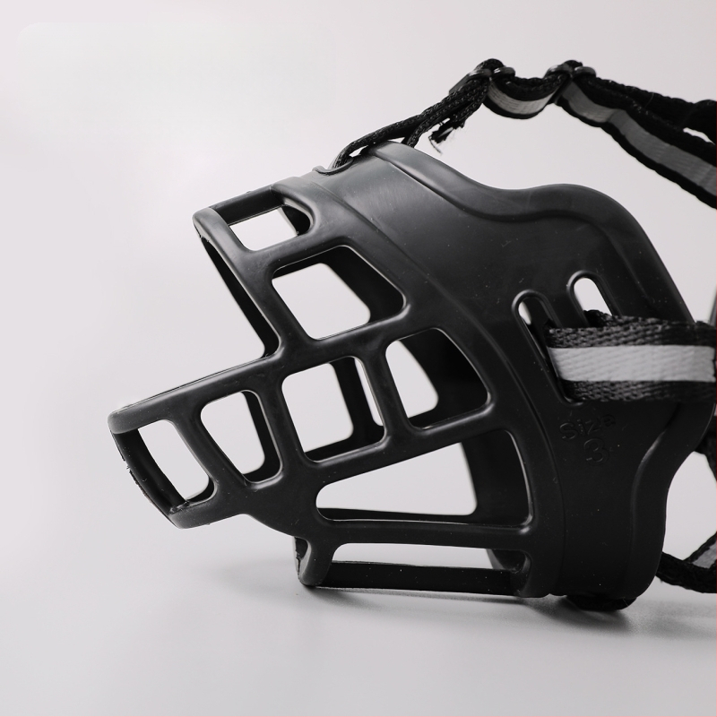 Nauja plastikinė reguliuojama šuns burnos rankovė, apsauganti nuo įkandimo, lojimo ir ėdimo, apsauganti šuns burnos rankovę, augintinių kaukė, didmeninė prekyba