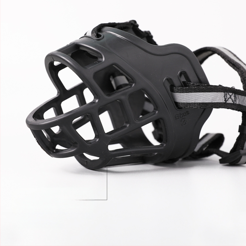 Nauja plastikinė reguliuojama šuns burnos rankovė, apsauganti nuo įkandimo, lojimo ir ėdimo, apsauganti šuns burnos rankovę, augintinių kaukė, didmeninė prekyba