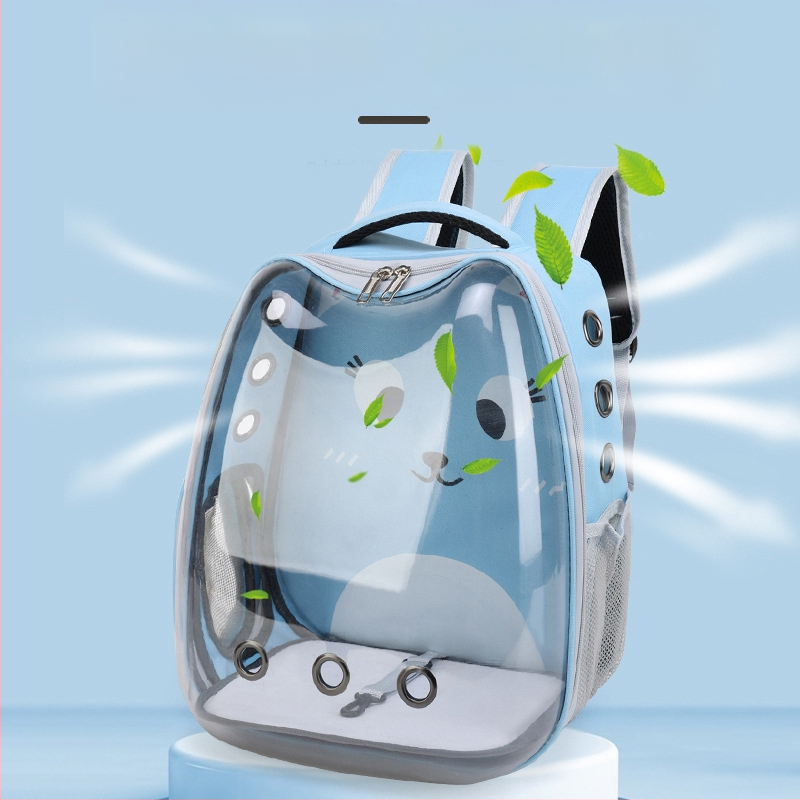Panoraamne läbipaistev hingav kaasaskantav lemmikloomade seljakott kosmosekapsli kassikott kassipuur kassikandja seljakott