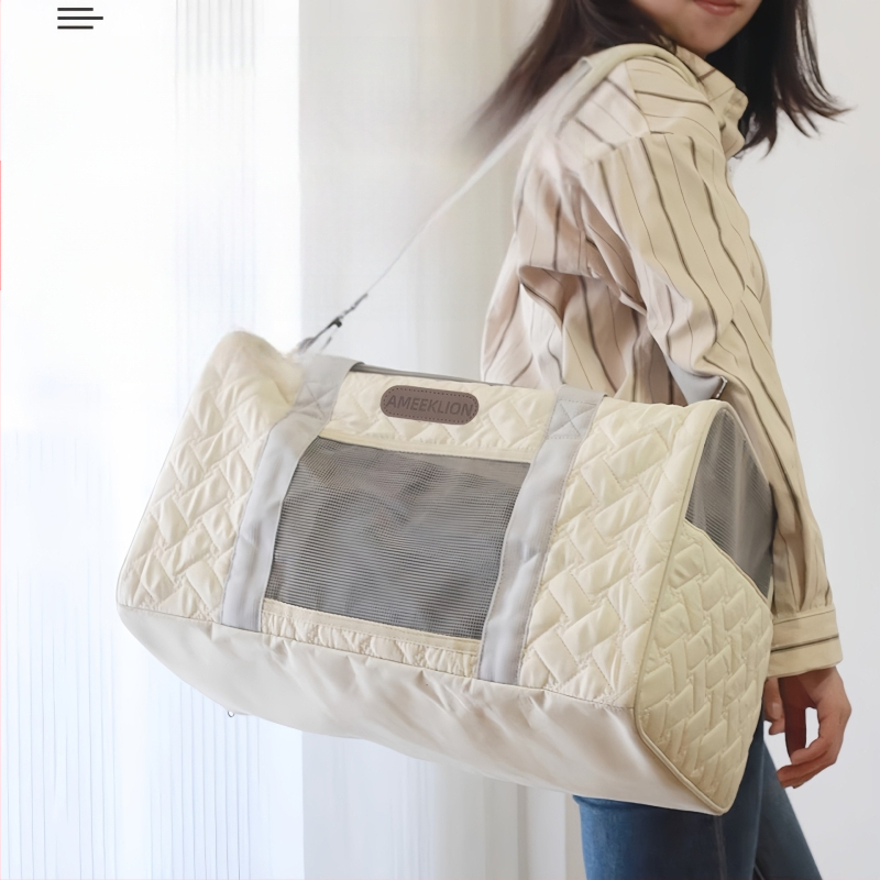 Torba za mačke, izlazna prijenosna torba velikog kapaciteta, prozračna torba za mačke i pse, ruksak za kućne ljubimce, prijenosna torba za rame, kavez za mačke